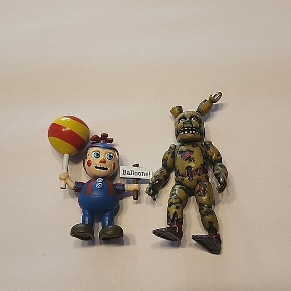 SpringTrap Five Nights Freddys 2016 Funko  Mini Figure FNAF Nightmare Minifig - Picture 1 of 5